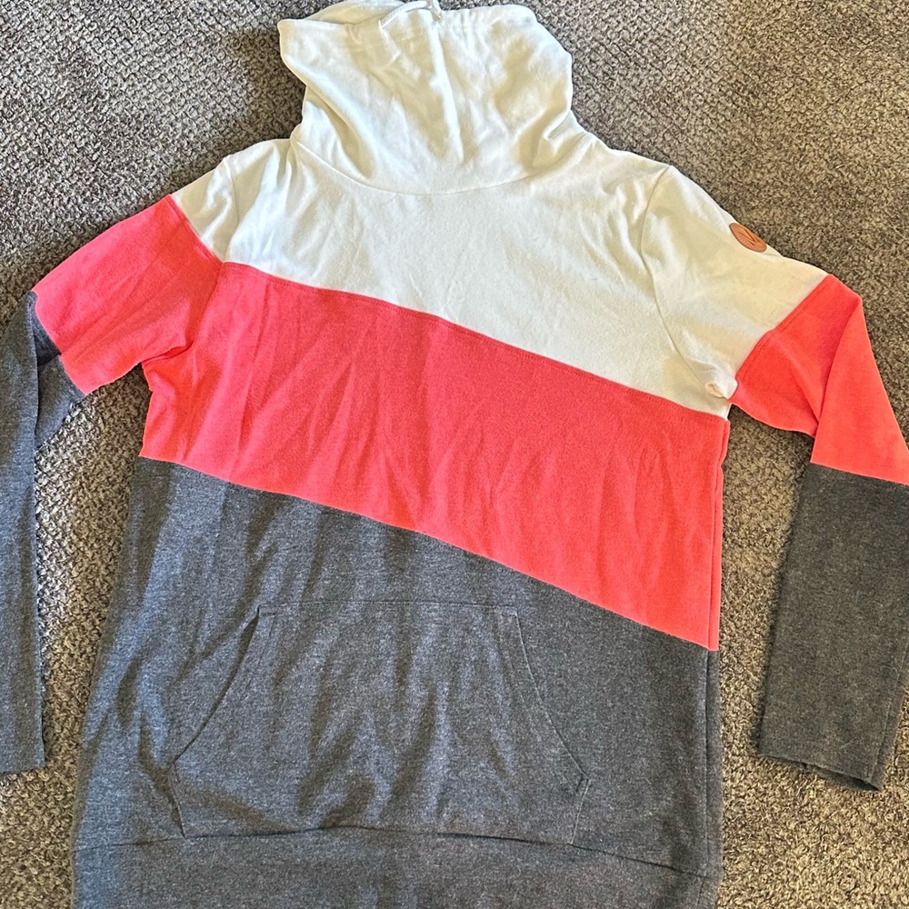 Michelle Mae cowl neck sweatshirt. Lightweight.